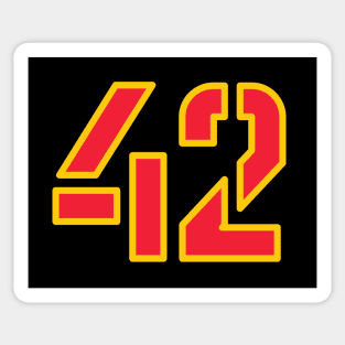 42 Sticker